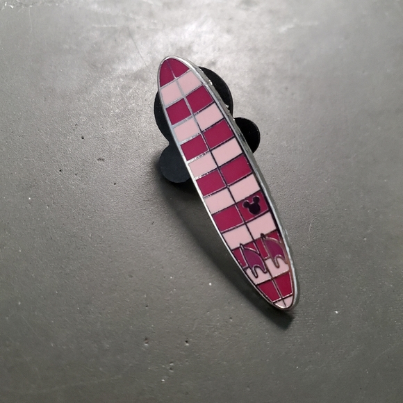 Cheshire Cat Surfboard pin